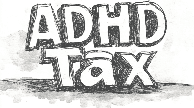 ADHD Tax Illustration